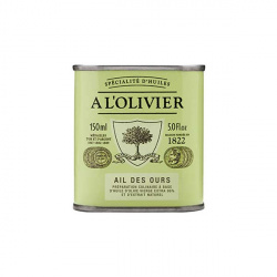 Huile d'olive ail des ours