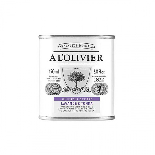 Huile d'olive aromatisee lavande et tonka